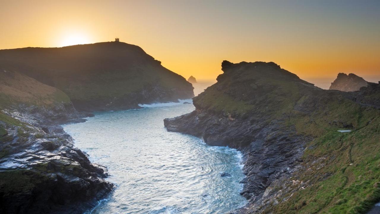Polrunny Farm Elderberry Cottage With Sea View Boscastle Eksteriør billede