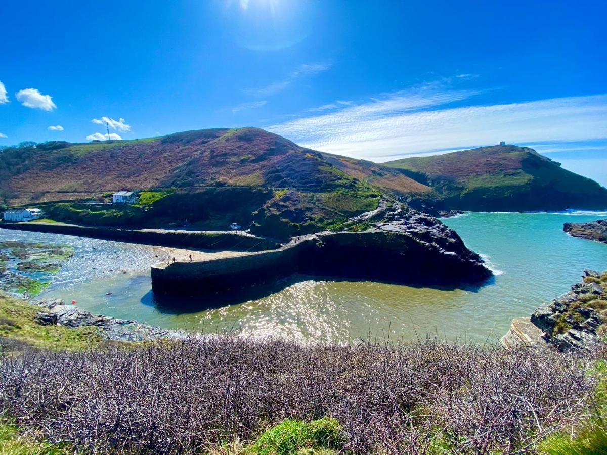 Polrunny Farm Elderberry Cottage With Sea View Boscastle Eksteriør billede