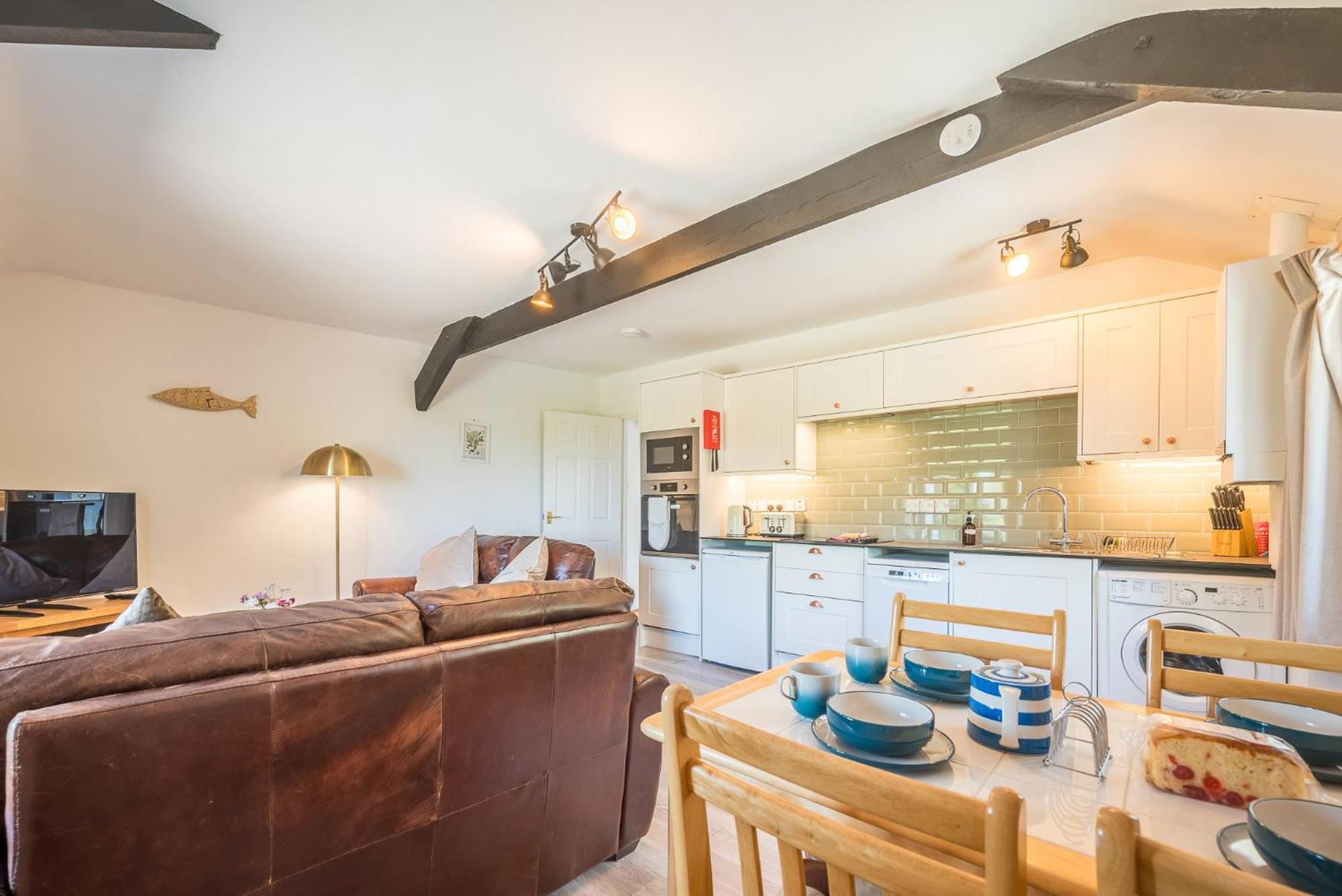 Polrunny Farm Elderberry Cottage With Sea View Boscastle Eksteriør billede