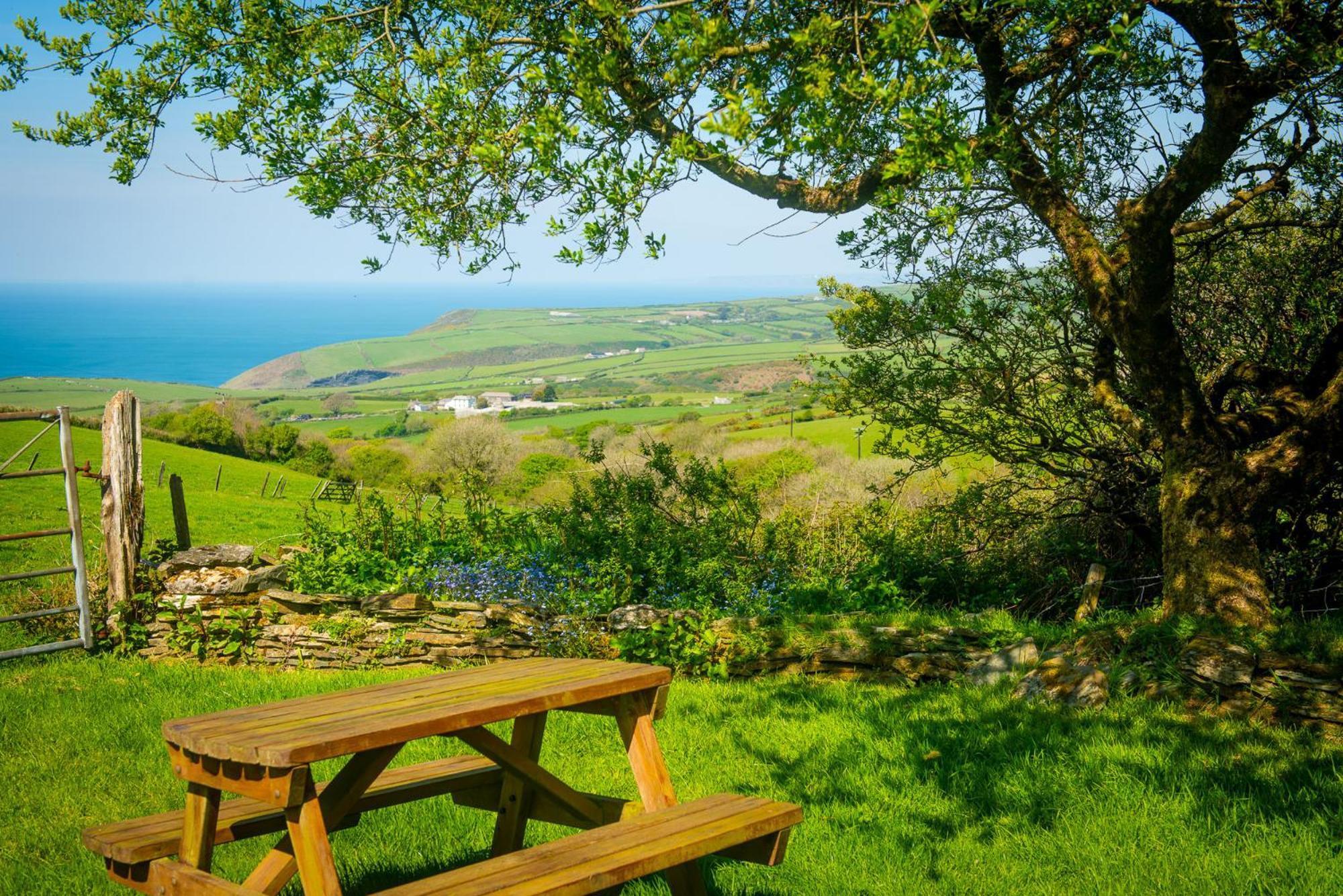 Polrunny Farm Elderberry Cottage With Sea View Boscastle Eksteriør billede